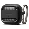 Spigen Rugged Armor - Hülle für Samsung Galaxy Buds 3 / 3 FE / 3 Pro (Matt Schwarz)