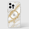 Case-Mate Karat Granite MagSafe – Etui do iPhone 16 Pro Max z 24K złotem