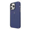 Speck CandyShell Pro + MagSafe - pouzdro pro iPhone 14 Pro Max s povrchovou úpravou MICROBAN (pruská modř / oblačná šeď)