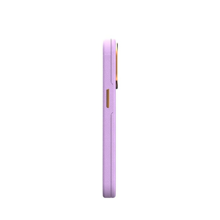 Moshi Napa Slim MagSafe - Leather Case for iPhone 14 Pro (Lavender Purple)
