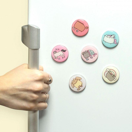 Pusheen - Fridge magnets (6 pieces)