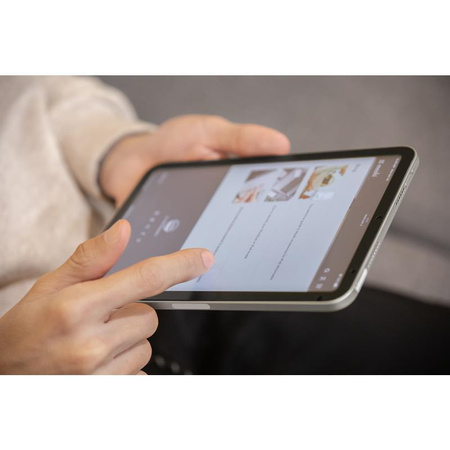 Moshi iVisor AG - Matná ochranná fólie pro iPad mini 6 (2021) (černý rámeček)