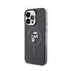 Karl Lagerfeld Karl & Choupette Glitter Magsafe - iPhone 15 Pro Max Tasche (Schwarz)