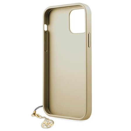 Guess 4G Charms Kollektion - iPhone 12 mini Tasche (grau)
