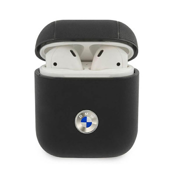BMW Signature - Pouzdro pro AirPods 1/2 generace (černé)
