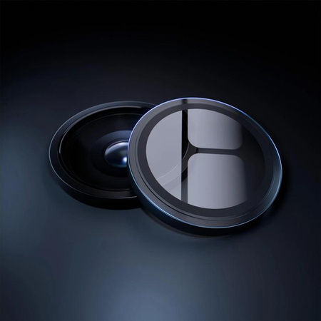 3mk HARDY Lens Protection Pro - Camera Lens Glass for iPhone Air (Black)