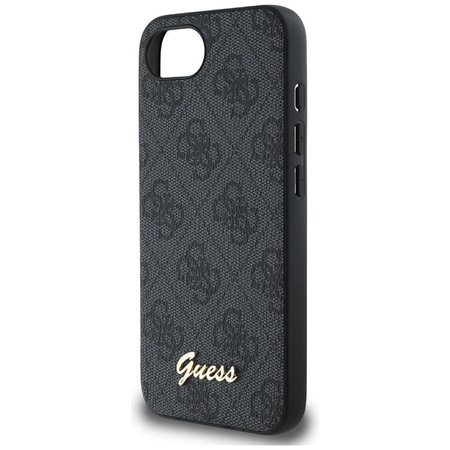 Guess 4G Script Logo MagSafe - Case for iPhone 16e (black)