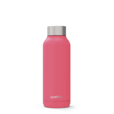 Quokka Solid - Rozsdamentes acél termikus palack 510 ml (Brink Pink)