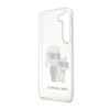 Karl Lagerfeld IML Glitter NFT Karl & Choupette - Samsung Galaxy S23+ Case (transparent)