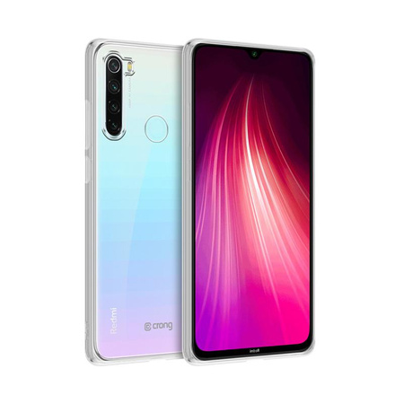 Crong Crystal Slim Cover - Xiaomi Redmi Note 8 Hülle (Transparent)