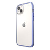Speck Presidio Perfect-Clear s nárazovou geometrií - pouzdro pro iPhone 15 Plus / 14 Plus s povrchovou úpravou MICROBAN (čiré / uzemněné fialové)