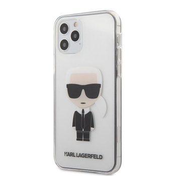 Karl Lagerfeld Ikonik - iPhone 12 / iPhone 12 Pro tok (átlátszó)