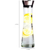 Glass carafe 1 l design