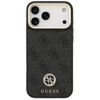 Guess 4G Strass Logo MagSafe - Hülle iPhone 17 Pro Max (schwarz)