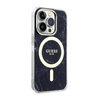 Guess Marble MagSafe - iPhone 14 Pro Case (Noir)