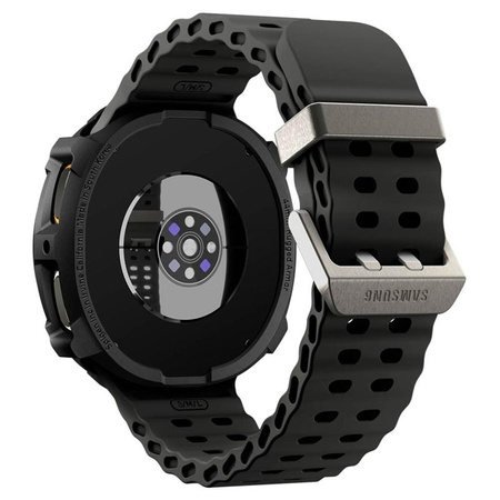 Spigen Rugged Armor – Pouzdro pro Samsung Galaxy Watch 8 44 mm (Matte Black)