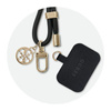 Guess CBDY Cord - univerzální řemínek na telefon (černý)