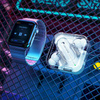 WEKOME V51 Vanguard Series - bezdrátová sluchátka Bluetooth V5.1 TWS s nabíjecím pouzdrem (černá)