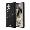 BMW Signature Leather Textured & Line MagSafe - pouzdro pro Samsung Galaxy S24 Ultra (černé)