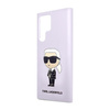 Karl Lagerfeld Silicone NFT Ikonik - Etui Samsung Galaxy S23 Ultra (fioletowy)