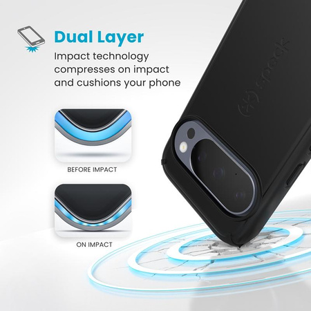 Speck ImpactHero Slim - Pouzdro Google Pixel 10 / Google Pixel 10 Pro (Black)