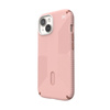 Speck Presidio2 Grip ClickLock & MagSafe - Case iPhone 16e / iPhone 15 / iPhone 14 / iPhone 13 (Dahlia Pink / Rose Copper)