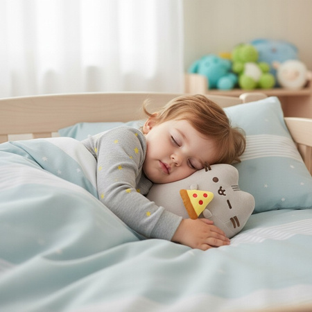 Pusheen - Peluche con pizza 24 cm