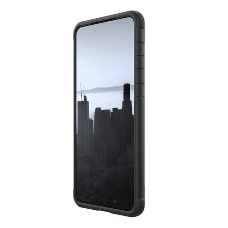 X-Doria Raptic Shield - Etui aluminiowe Samsung Galaxy S21+ (Antimicrobial protection) (Black)