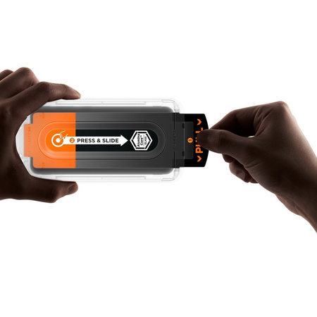 Spigen GLAS.TR EZ Fit Pro - Vetro temperato per Samsung Galaxy S25 FE