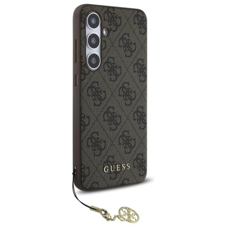 Guess 4G Charms Collection - Hülle für Samsung Galaxy S24 FE (braun)