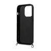 Karl Lagerfeld Color Stripes Strap - pouzdro pro iPhone 14 Pro (růžové)