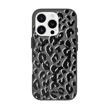 Kate Spade New York Protective MagSafe - iPhone 16 Pro Case (City Leopard)