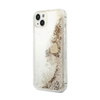 Guess Liquid Glitter Charms - pouzdro pro iPhone 14 (zlaté)