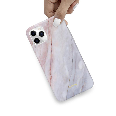 Crong márvány tok - iPhone 11 Pro tok (rózsaszín)