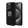 DKNY Liquid Silicone Metal Logo - iPhone 15 Pro Max Case (black)