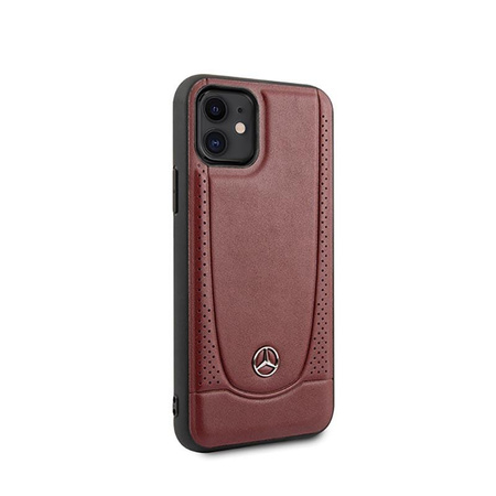 Mercedes Leather Urban Line - Étui pour iPhone 11 (rouge)