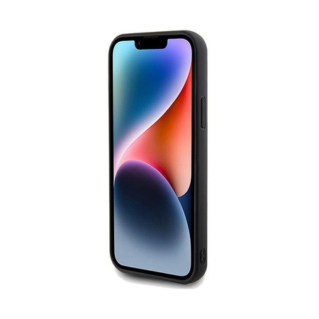 Guess Sequin Script Metal - iPhone 12 / iPhone 12 Pro Case (black)