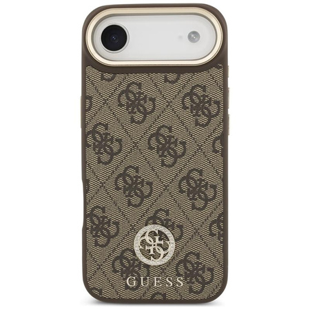 Guess 4G Strass Logo MagSafe - Case iPhone Air (Brown)