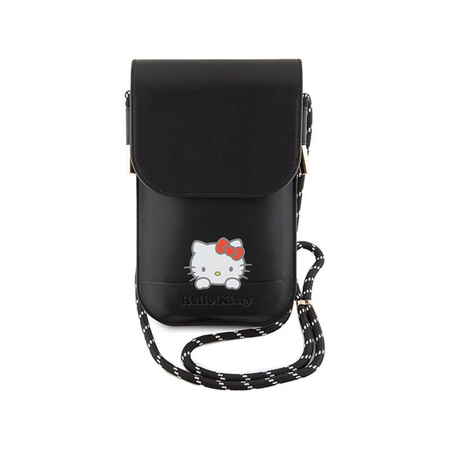 Hello Kitty Leather Daydreaming Cord - Sacoche pour téléphone portable (noir)