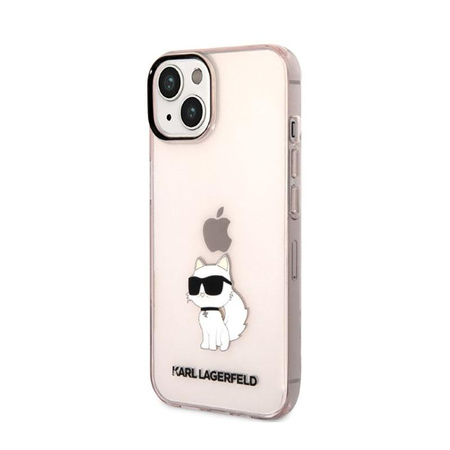 Karl Lagerfeld IML NFT Choupette - iPhone 14 Plus tok (rózsaszín)