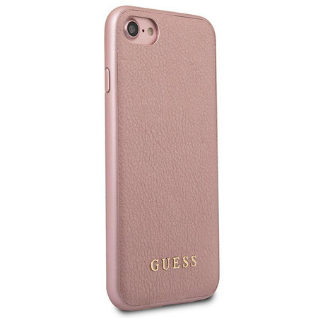 Guess Iridescent - Etui iPhone 8 / 7 (różowo złoty)
