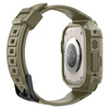 Spigen Rugged Armor Pro - Bracelet avec étui pour Apple Watch Ultra 49 mm (Vintage Khaki)