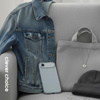 MAGSAFE SILICON ETUI FOR IPHONE AIR Crong BLUE MAGNETIC CASE