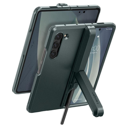 Spigen Tough Armor Pro Pen - Gehäuse für Samsung Galaxy Z Fold 5 (Abyss Green)
