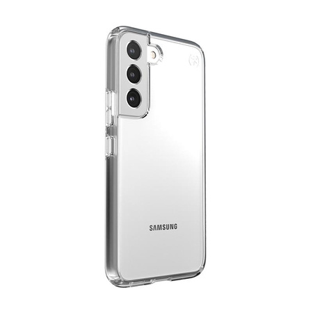 Speck Presidio Perfect-Clear - Etui Samsung Galaxy S22 z powłoką MICROBAN (Clear/Clear)