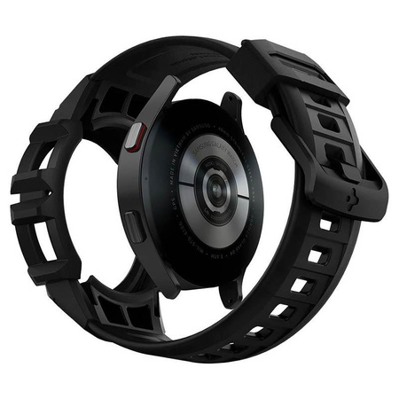 Spigen Rugged Armor Pro - řemínek + pouzdro pro Samsung Galaxy Watch 4 / 5 40 mm (Graphite)