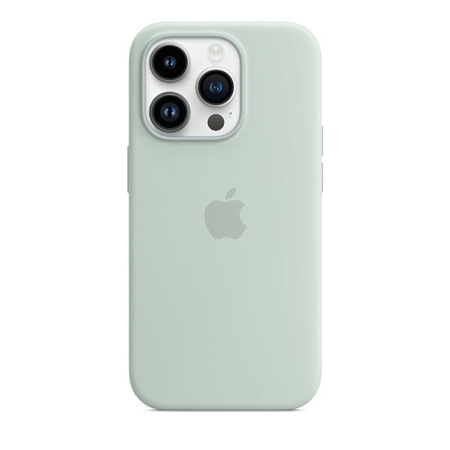 Apple Silicone Case - Silicone Case with MagSafe for iPhone 14 Pro (agave)