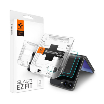 Spigen Glas.TR EZ Fit 2-Pack - Verre trempé pour Samsung Galax Z Flip 6 / 7 FE (2 pièces)