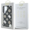 Guess 4G Imprimé motif pivoine coloré MagSafe - étui pour Samsung Galaxy S25 Ultra (noir)