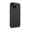 Karl Lagerfeld Lederhülle mit perforiertem Logo - iPhone 14 Tasche (schwarz)
